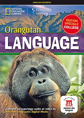 ORANGUTAN LANGUAGE - LIVRE + DVD - NIVEAU A2-B1 - COLL NG book