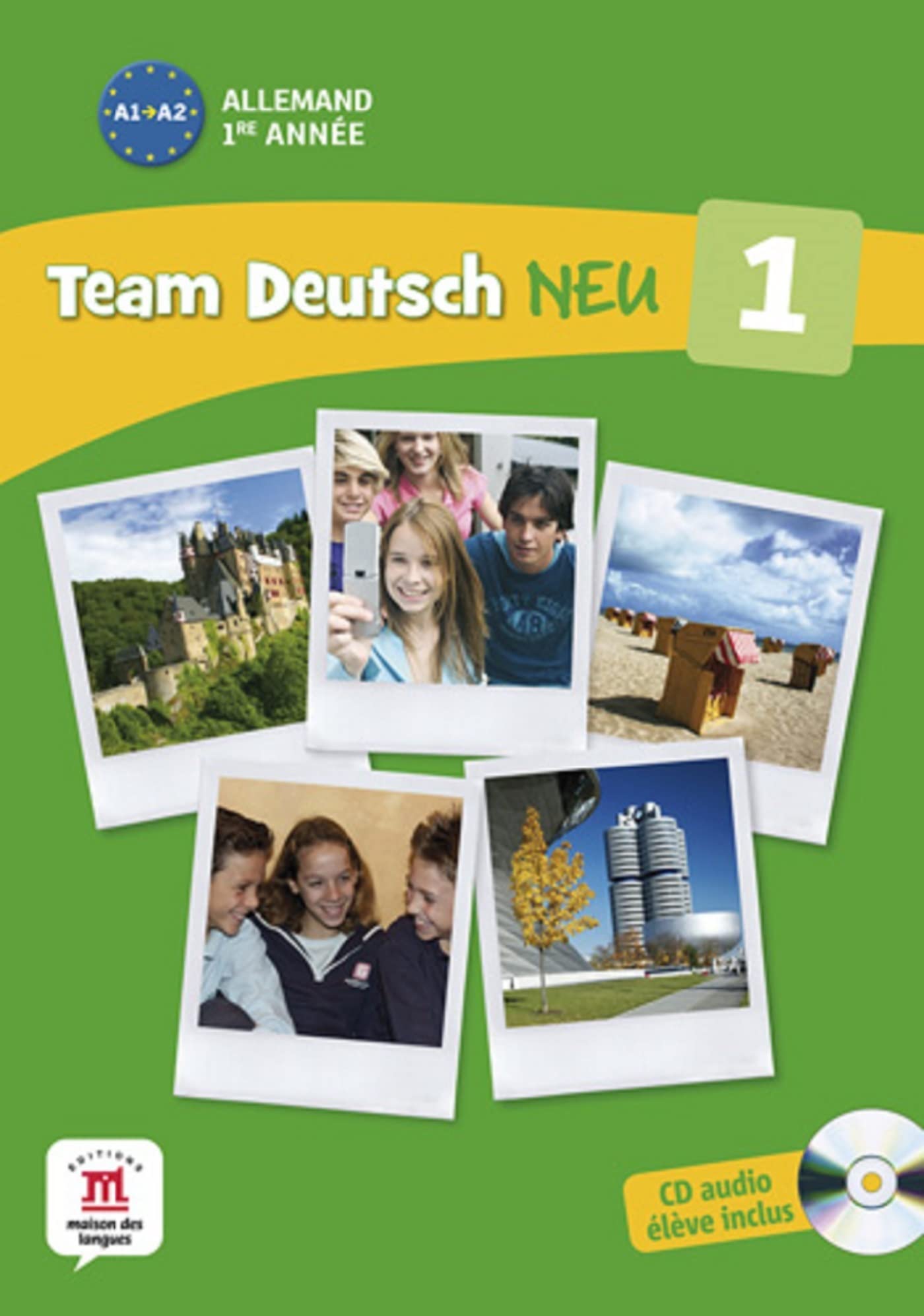 Team deutsch neu 1 livre de l'élève + CD Professional & Reference Books