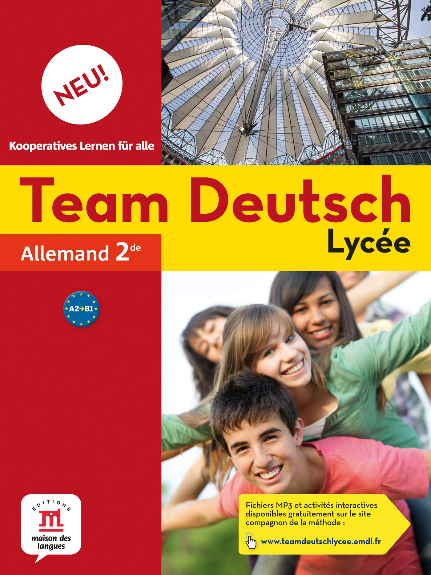 TEAM DEUTSCH NEU LYCEE 2NDE - LIVRE DE L'ELEVE Non-fiction
