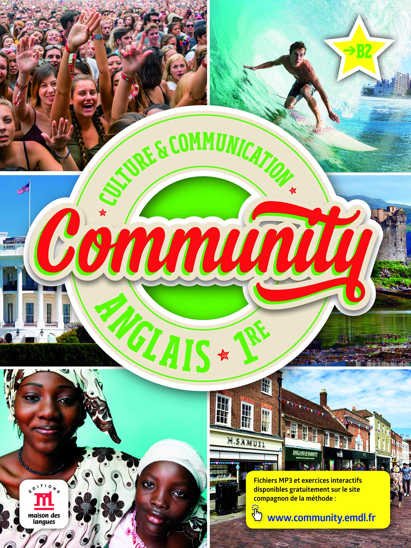 COMMUNITY 1RE - LIVRE DE L'ELEVE book