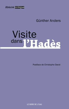 Visite dans l'Hadès : d'Auschwitz à Breslau, 1966 : après Holocauste, 1979 Books