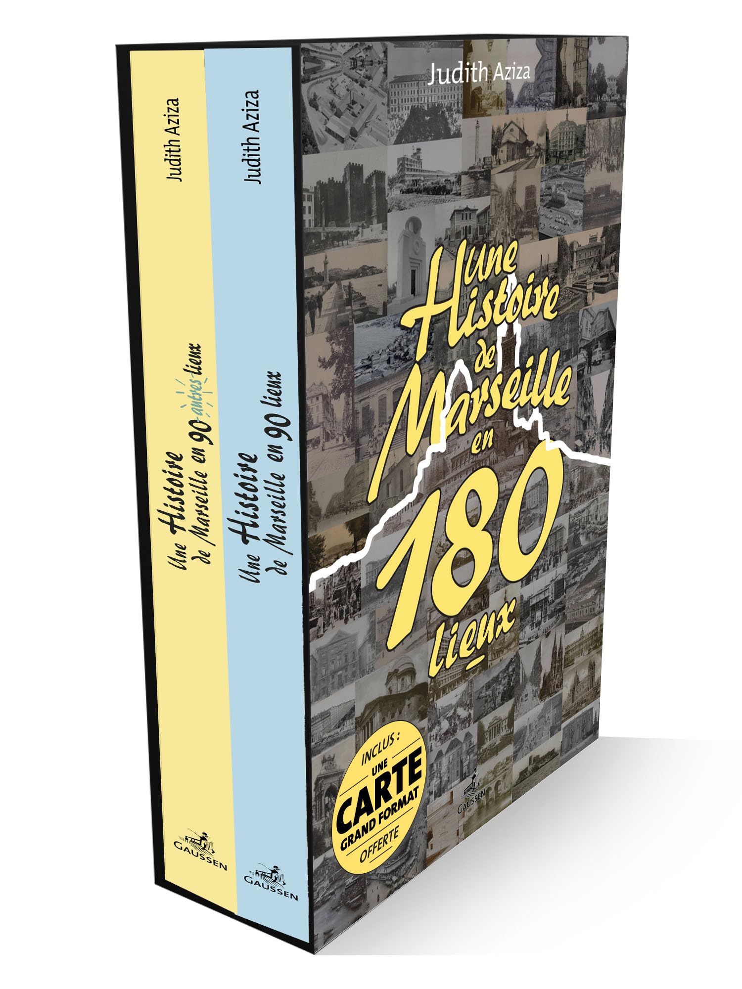Une histoire de Marseille en 180 lieux book