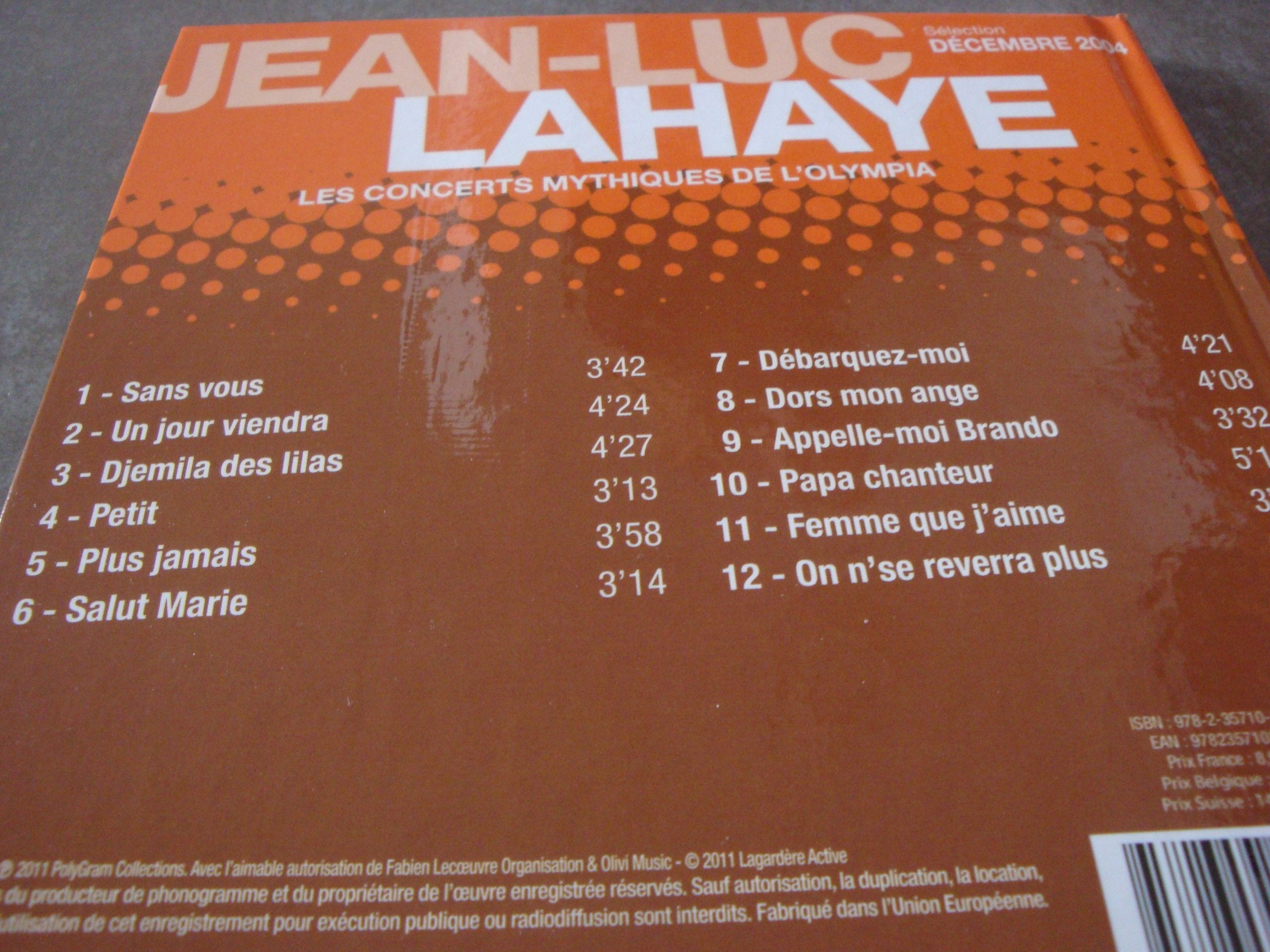 les concerts mythiques de l'olympia dvd