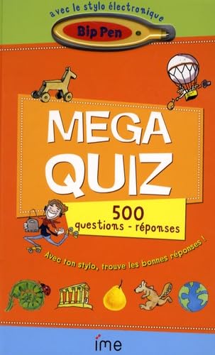 Mega quiz: 500 questions-réponses, avec un stylo électronique book