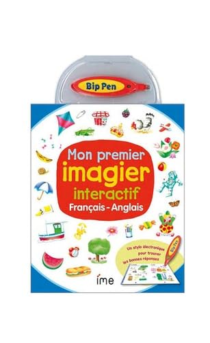 Mon premier imagier interactif français/anglais: Avec un stylo interactif book