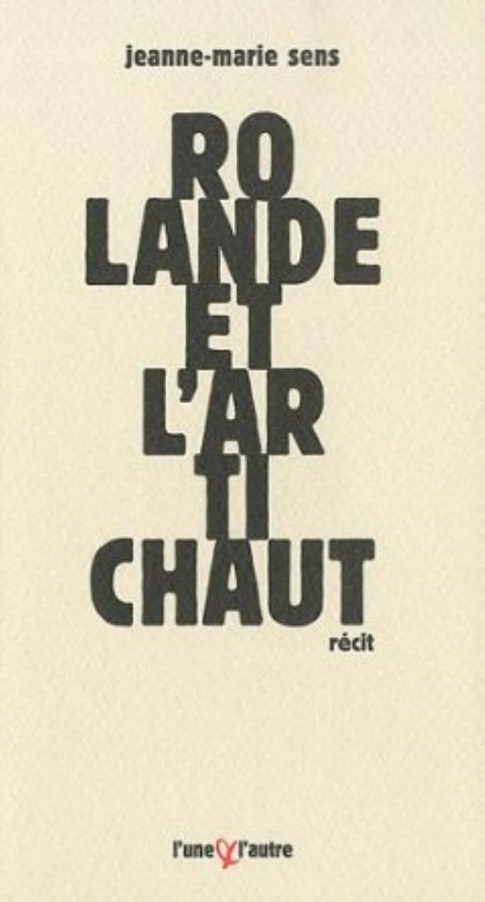 Rolande et l'artichaut book