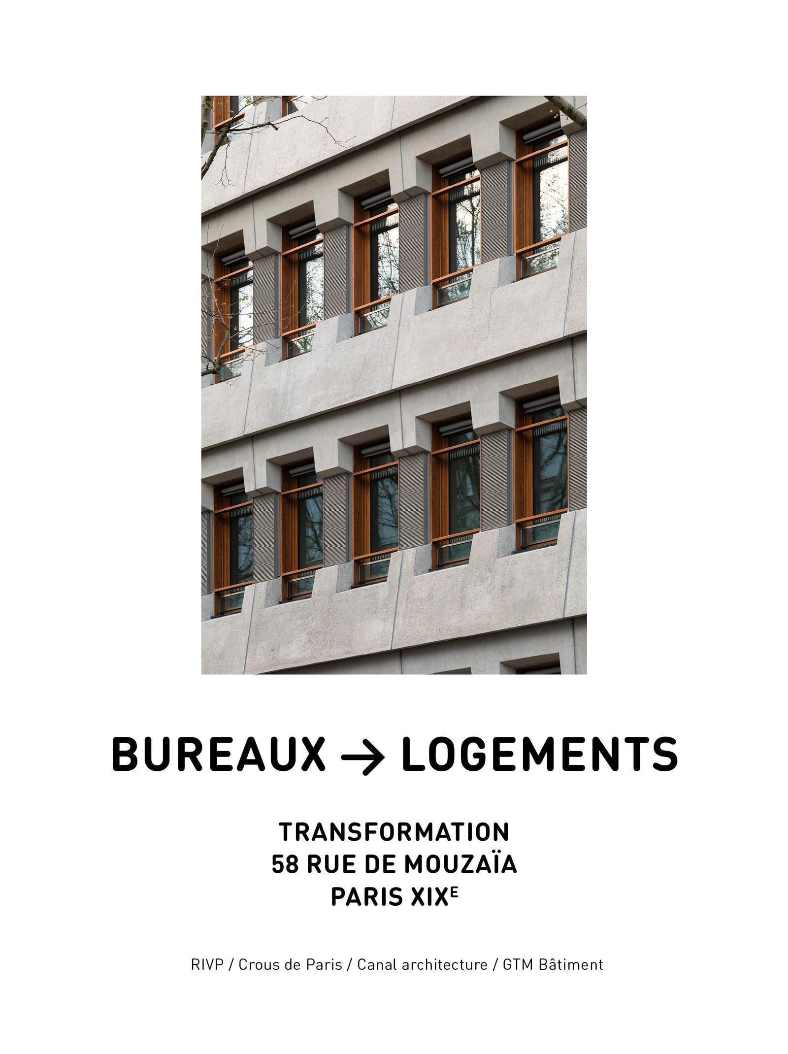 Bureaux et#8594; Logements: Transformation 58 rue de Mouzaïa, Paris XIXe book