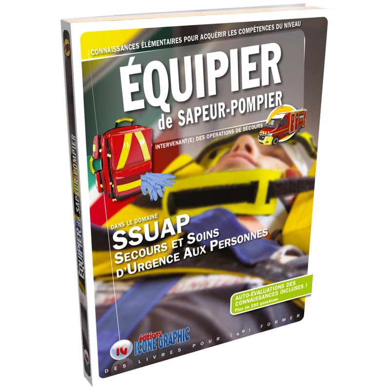 Livre Equipier de sapeur-pompier : Secours d'urgence aux personnes SUAP book