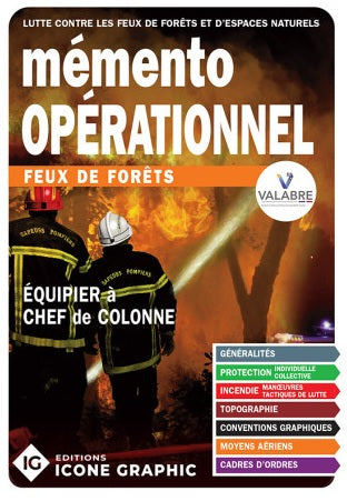 Mémento opérationnel feux de forêts : lutte contre les feux de forêts et d'espaces naturels : équipier à chef de colonne Business, Finance & Career