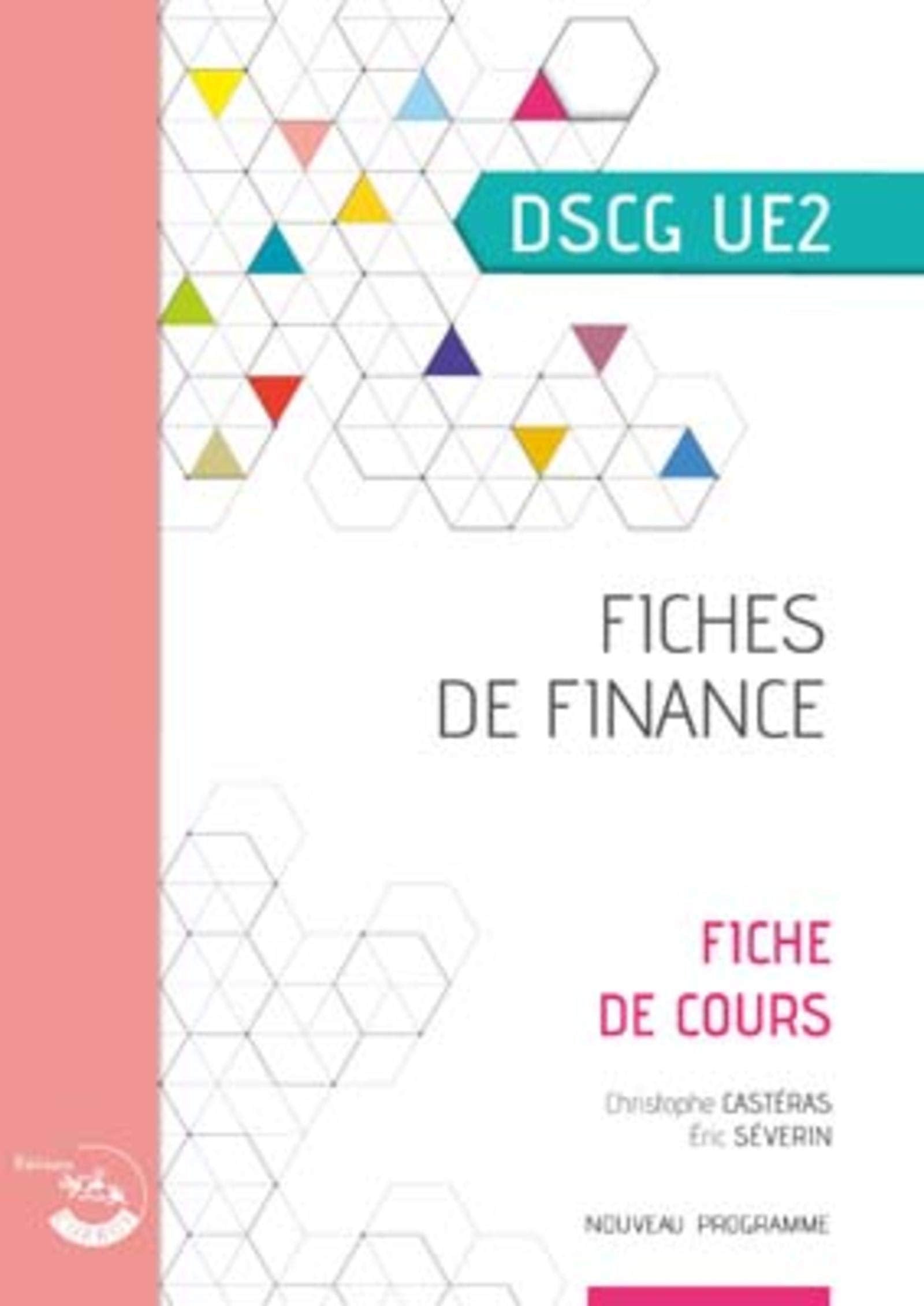 Finance DSCG 2: Fiches de cours book