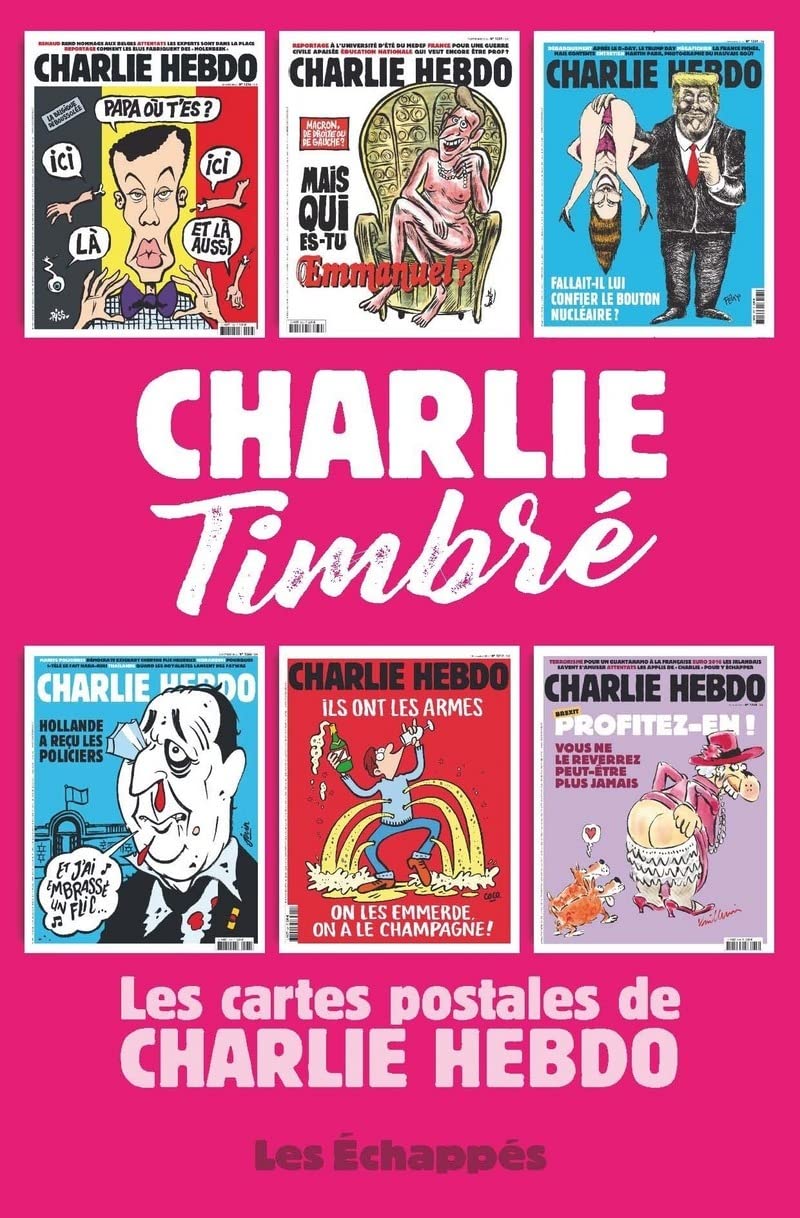Charlie Timbré. Les cartes postales de Charlie Hebdo Leisure, Home & Garden