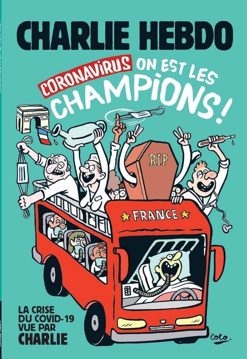 Charlie Hebdo, Coronavirus on est les champions ! book