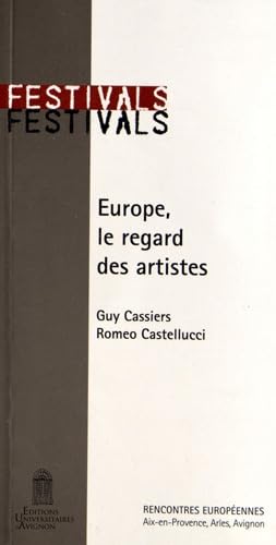 Europe, le regard des artistes book