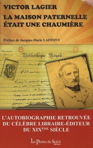 La maison paternelle etait une chaumiere book