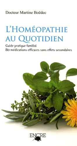 L'homéopathie au quotidien book