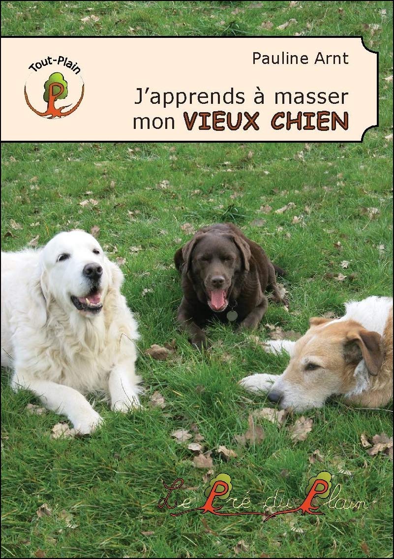 J'apprends à masser mon vieux chien book