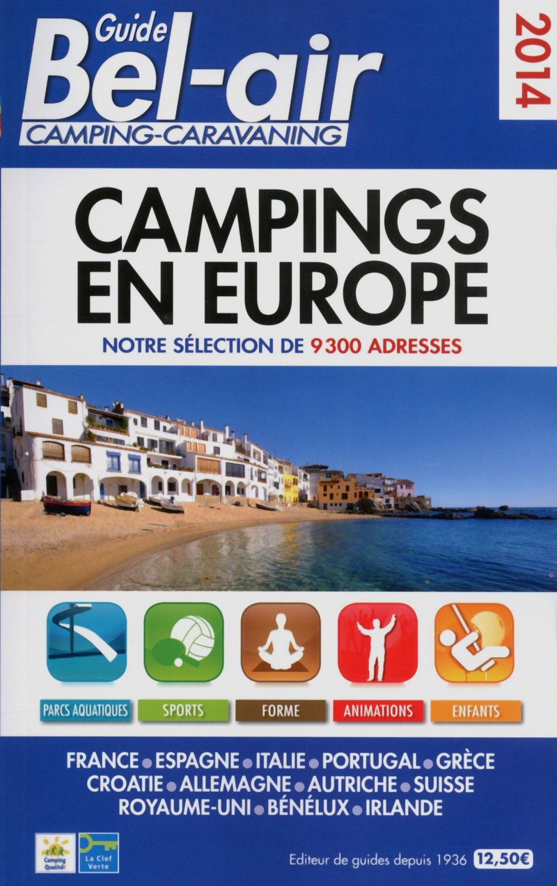 GUIDE BEL-AIR CAMPINGS EN EUROPE 2014 book