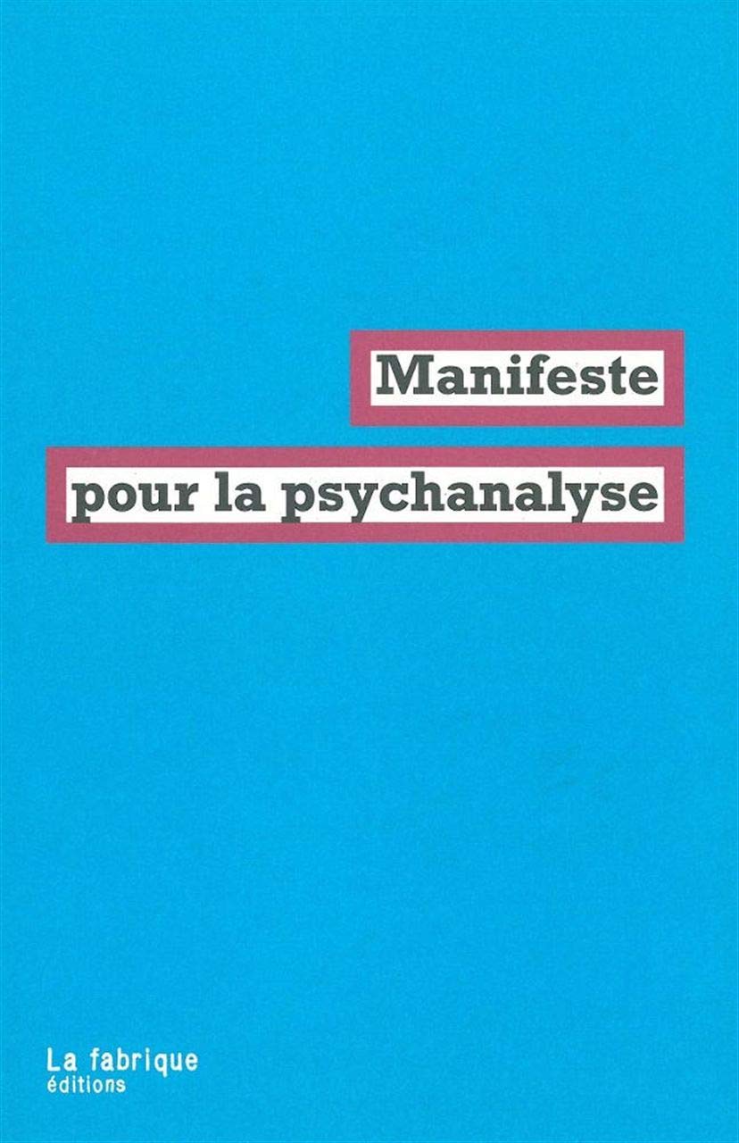 Product Image: Manifeste pour la psychanalyse