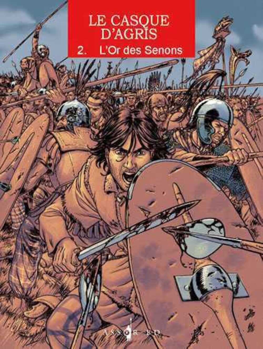Casque d'Agris T02 l'Or des Senons (Ned): L'Or des Sénons Manga