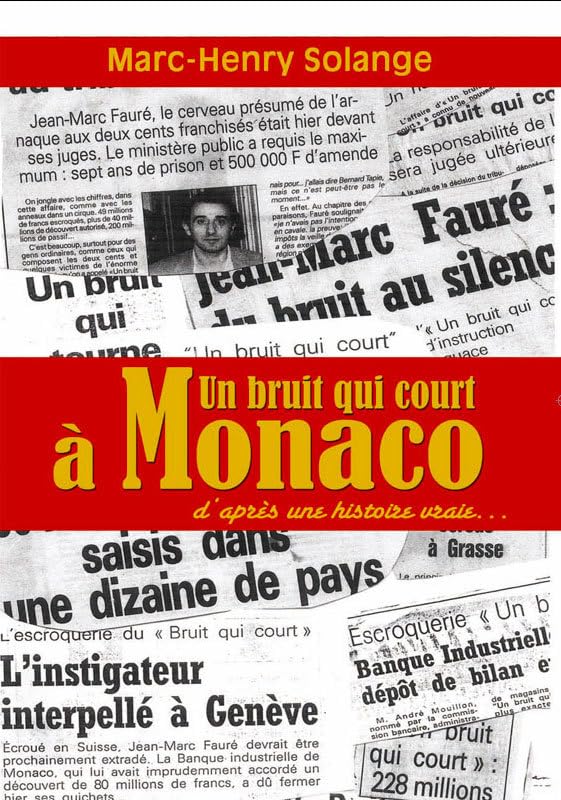 Un bruit qui court à Monaco Books