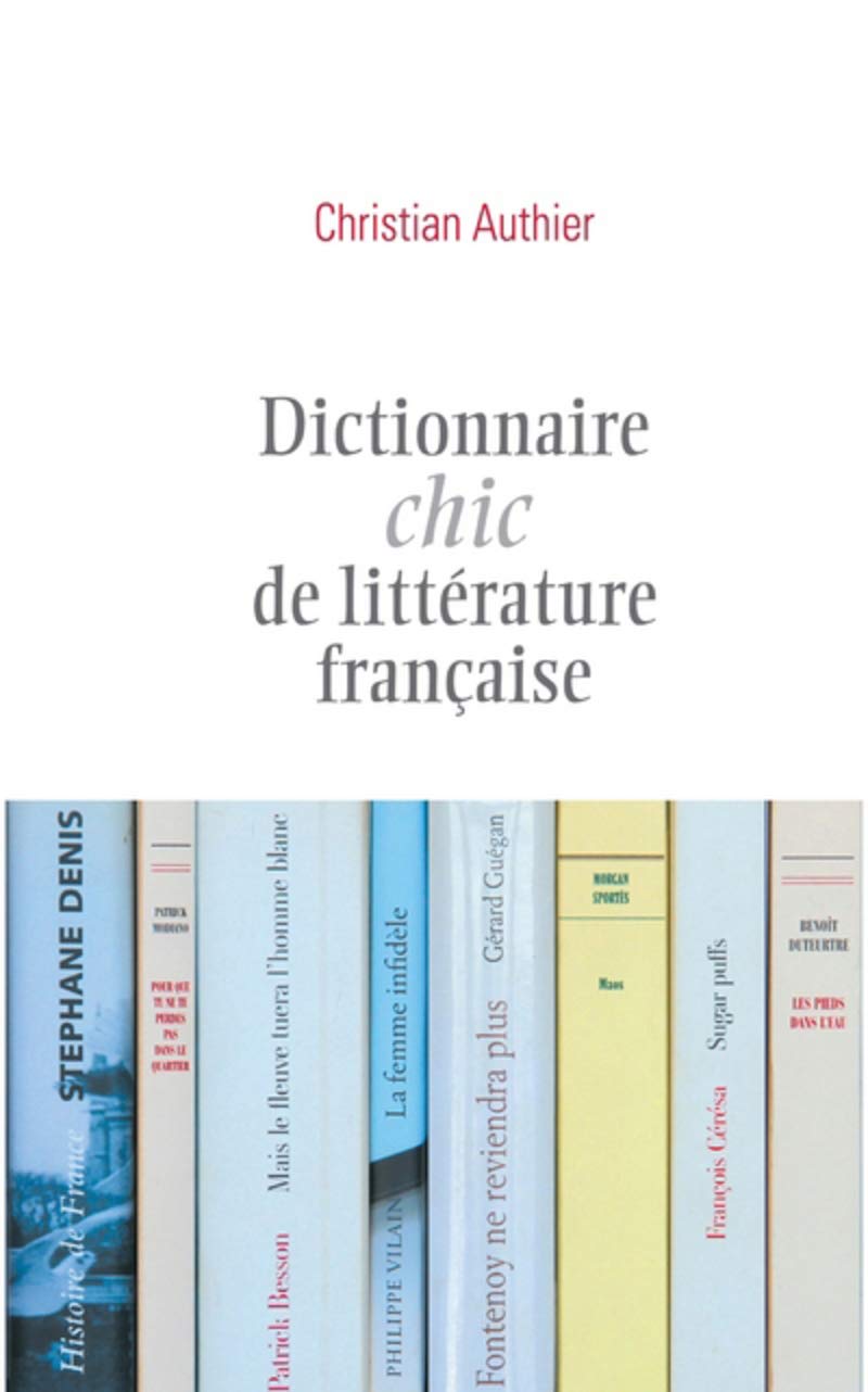 Dictionnaire chic de la littérature française book