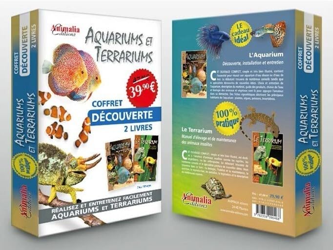 Aquariums et terrariums : Coffret découverte 2 livres book