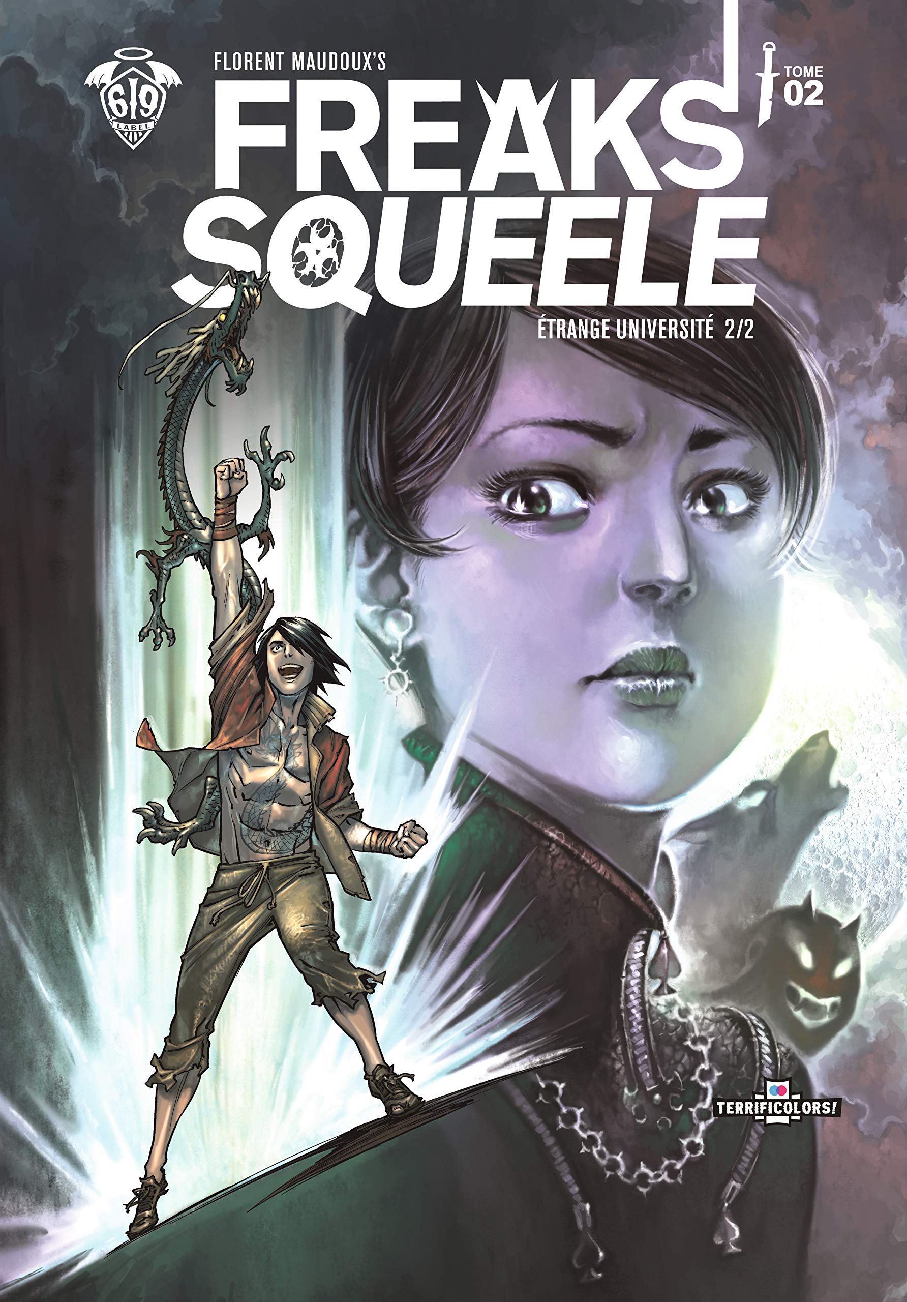 FREAKS' SQUEELE EDITION COULEUR T02 ETRANGE UNIVERSITE 2/2: Nouvelle version tout en couleurs Manga