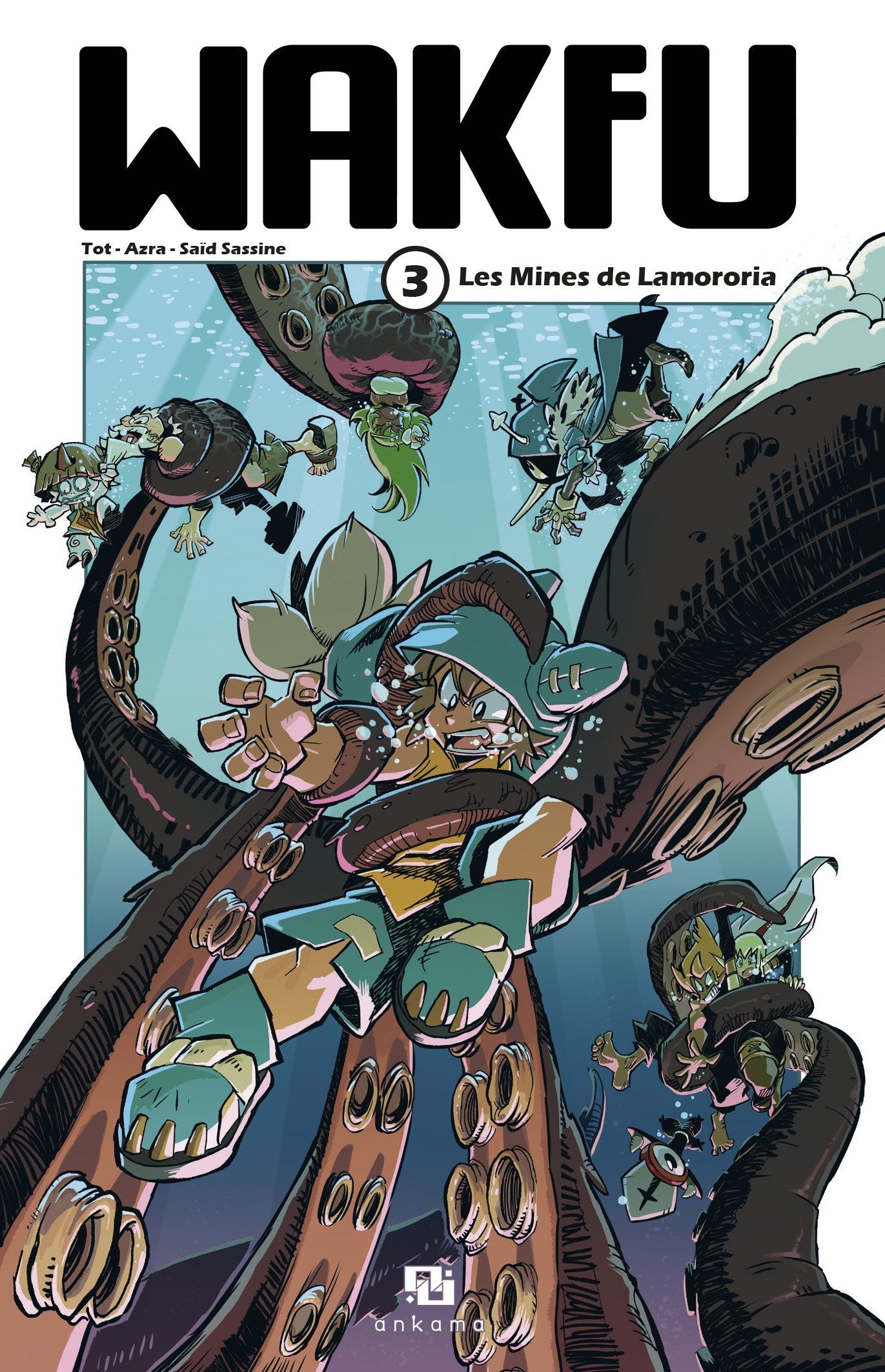 WAKFU MANGA T03 LES MINES DE LAMORORIA book