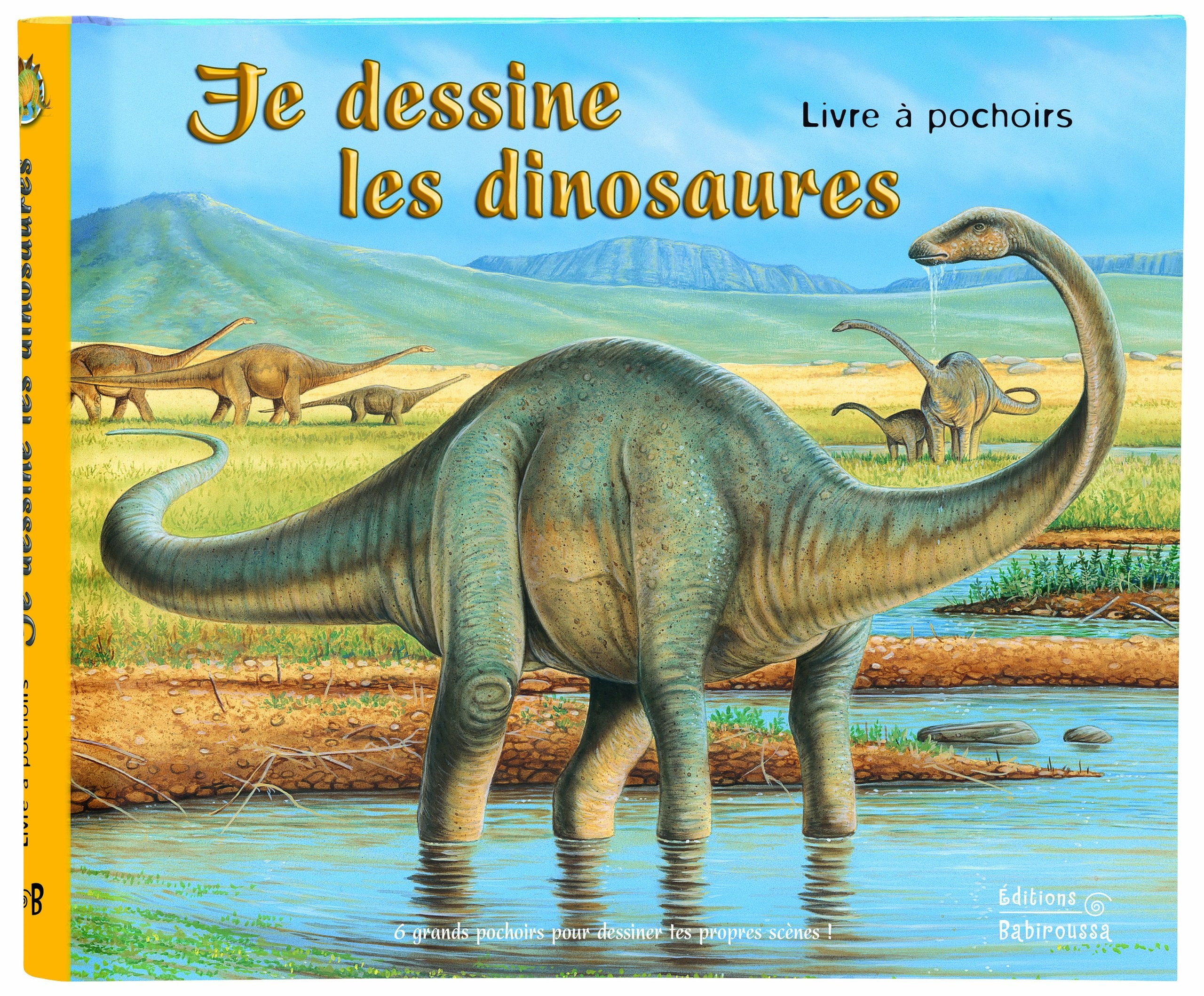 Je dessine les dinosaures book