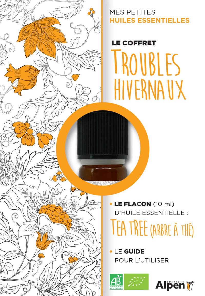 Mes petites huiles essentielles coffret troubles hivernaux: Huile essentielle de tea tree (arbre à thé). Le flacon (10 ml) avec le guide pour l'utiliser Health, Nutrition & Fitness
