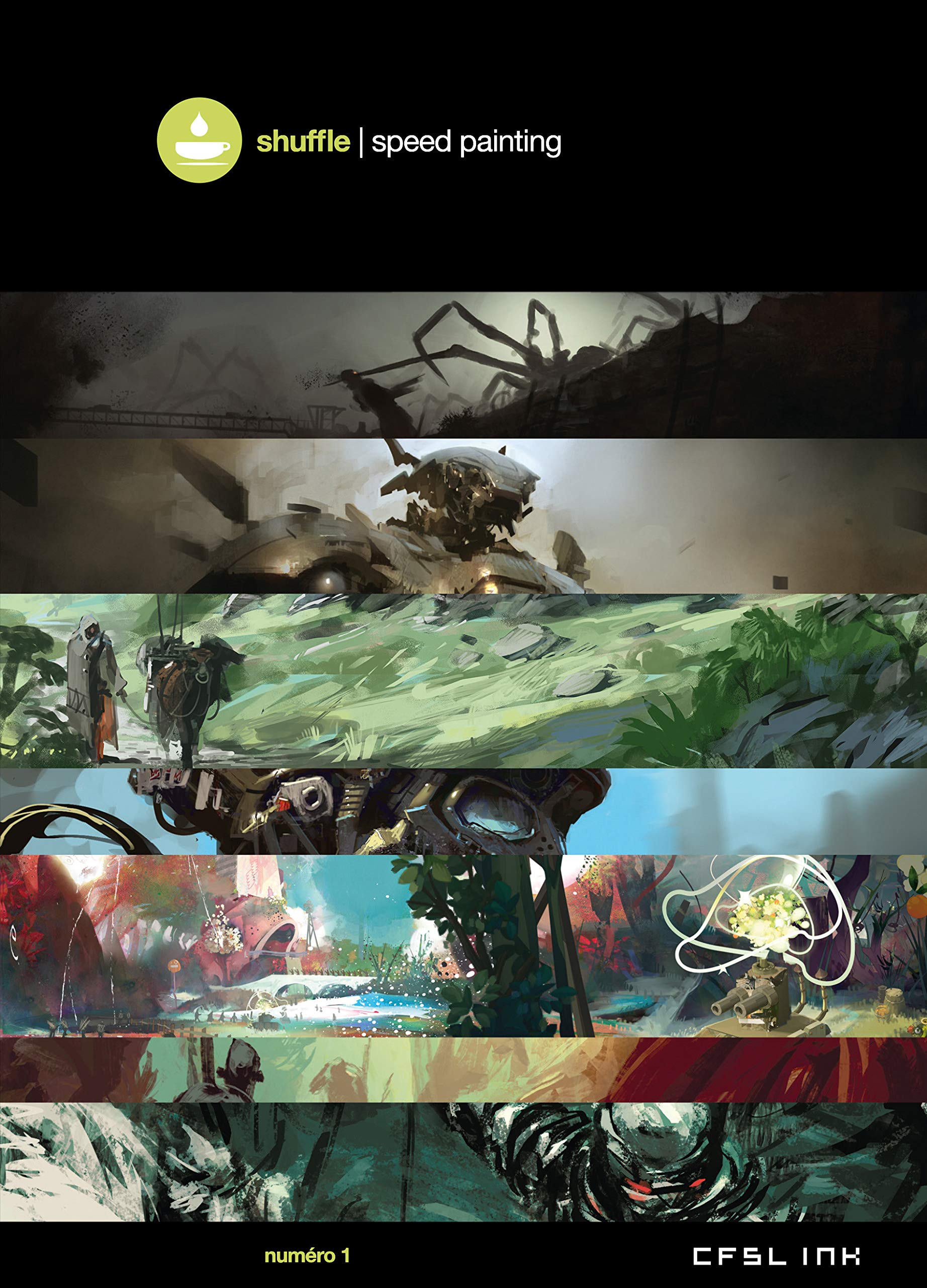 SHUFFLE T1 SPEED PAINTING book