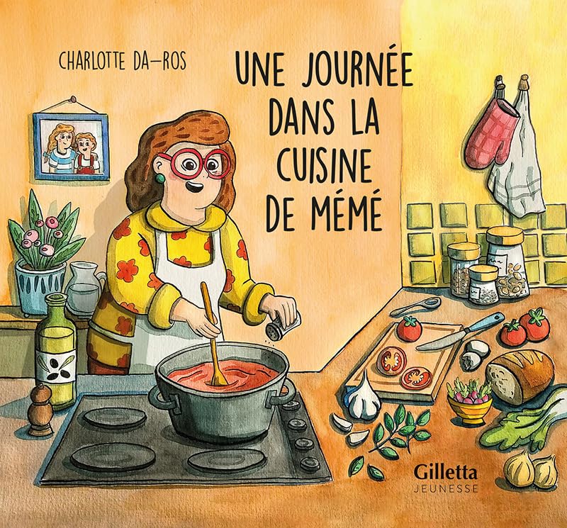Une journée dans la cuisine de Mémé Children's books