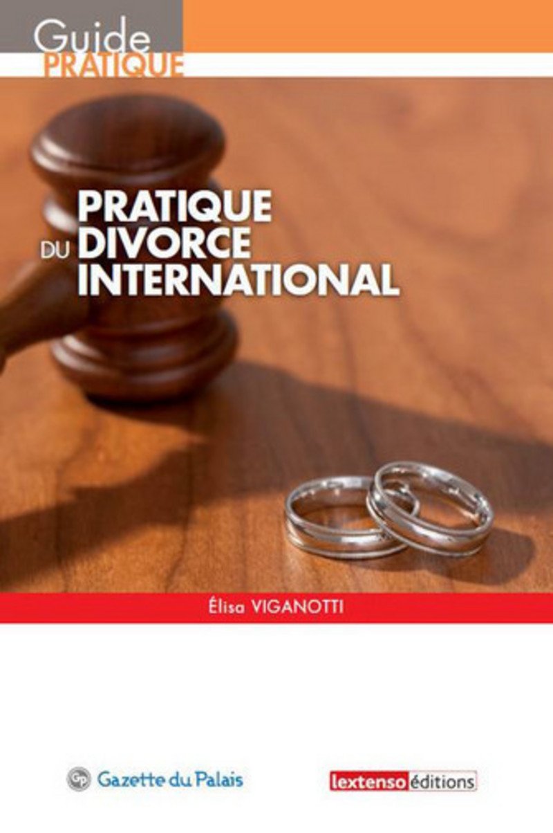 Pratique du divorce international book