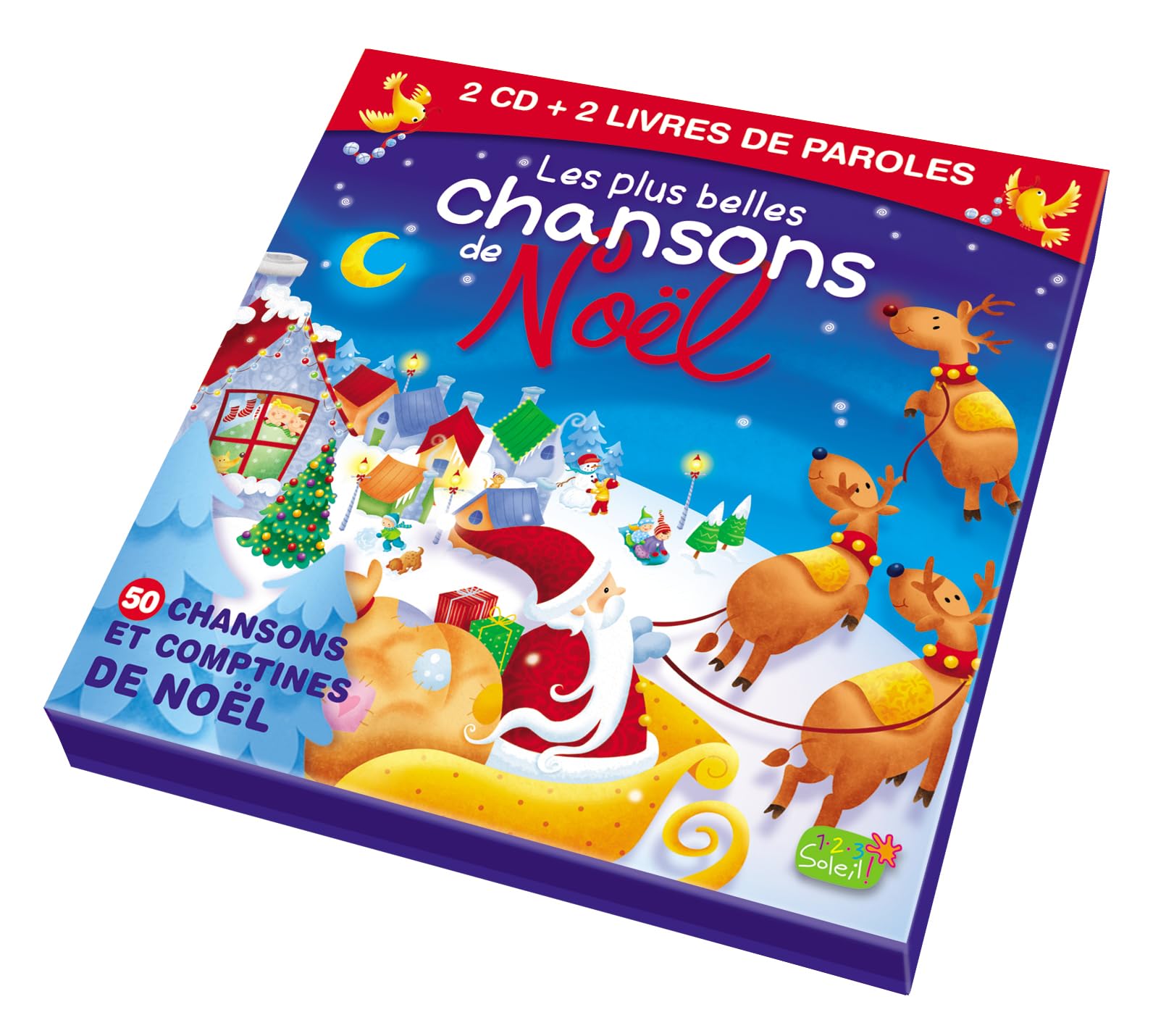 LES PLUS BELLES CHANSONS DE NOEL: 50 chansons et comptines de Noël Children's books