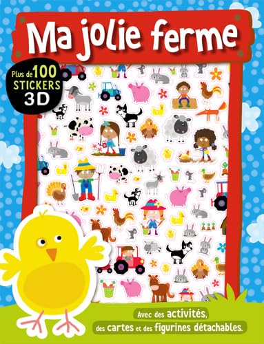 MA JOLIE FERME (+ 100 STICKERS 3D): Avec stickers 3D Tiptoi & Games