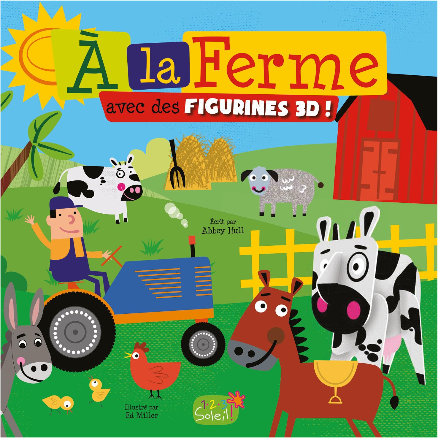A LA FERME AVEC DES FIGURINES EN 3 D book