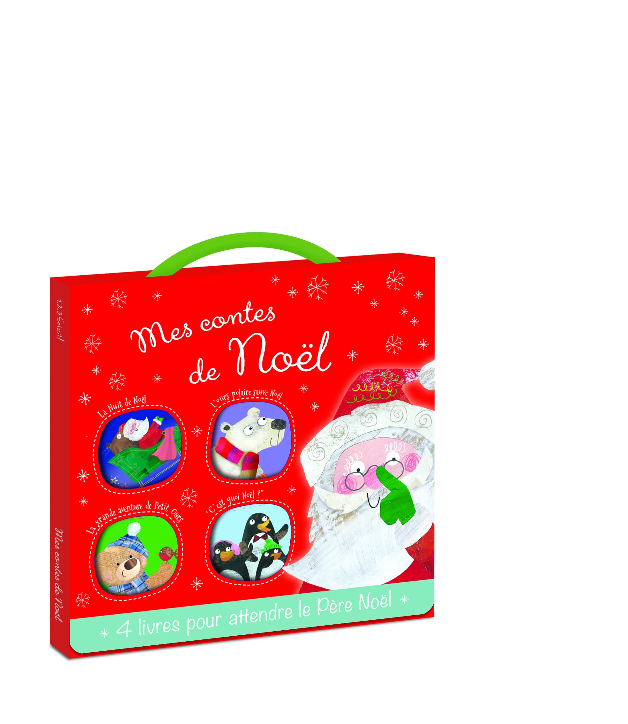MON COFFRET DE CONTES DE NOEL: La nuit de Noël ; L'ours polaire sauve Noël ; La grande aventure de Petit Ours ; "C'est quoi Noël ?" Children's books
