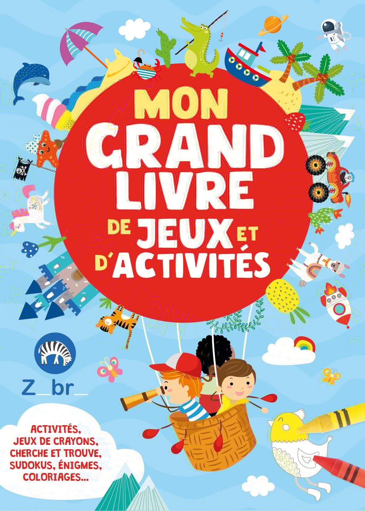 MON GRAND LIVRE DE JEUX ET D'ACTIVITES Tiptoi & Games