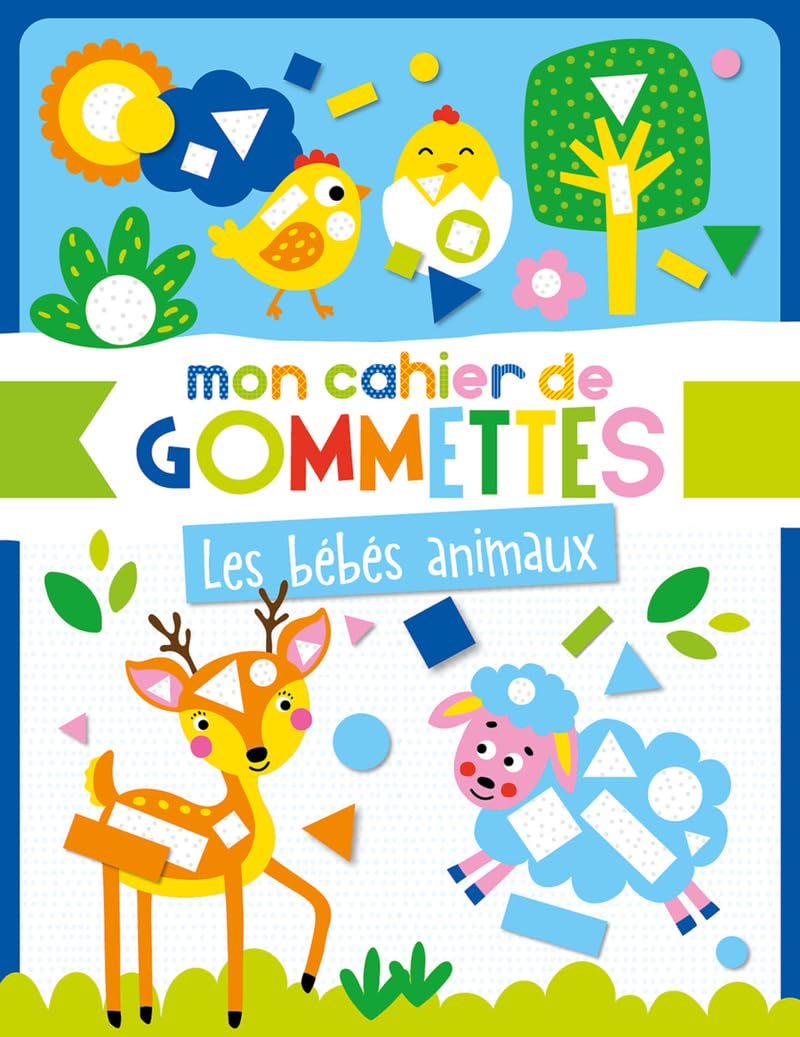 Mon cahier de gommettes - Les bébés animaux Hobbies & Crafts