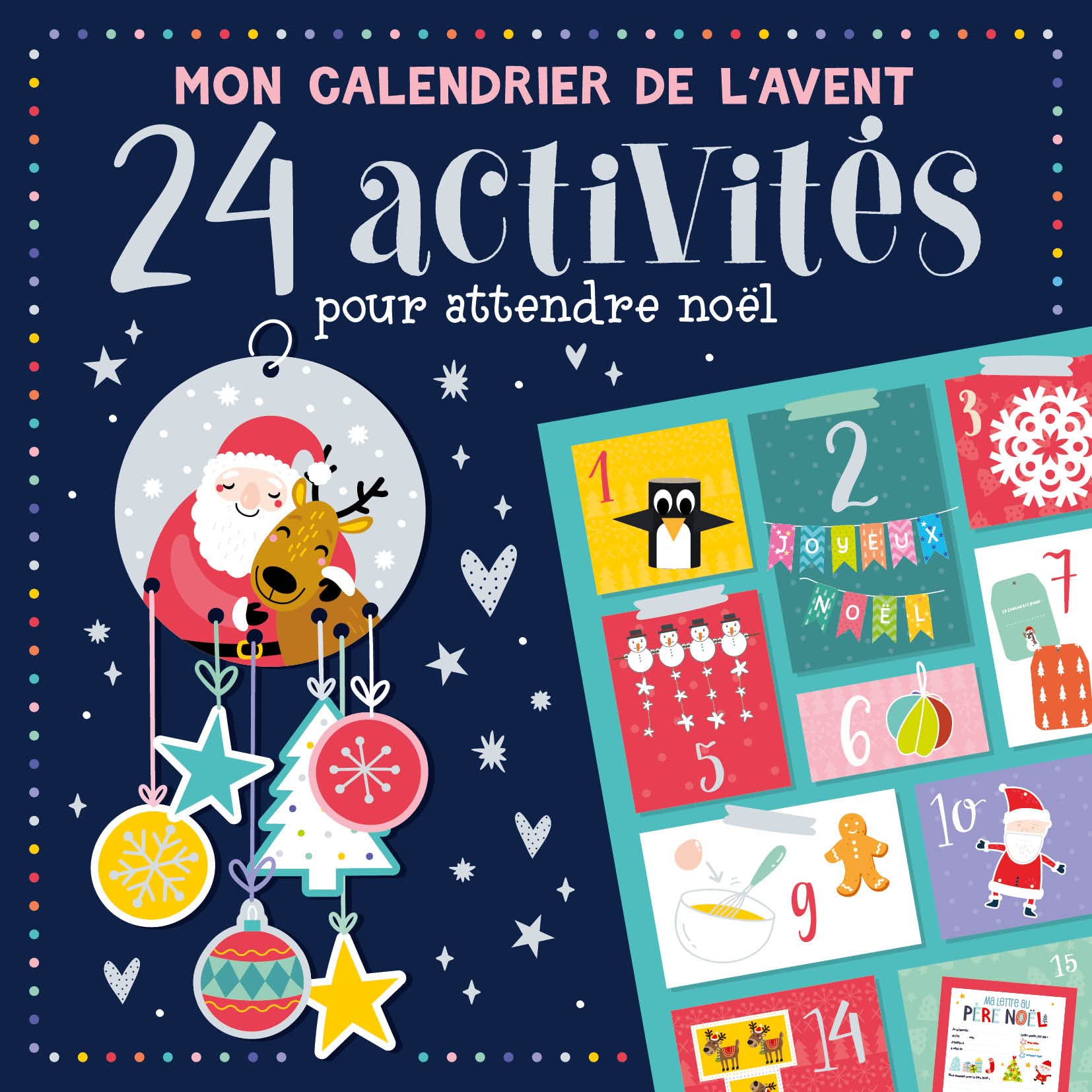 Mon calendrier de l'avant - 24 activités pour attendre Noël Tiptoi & Games