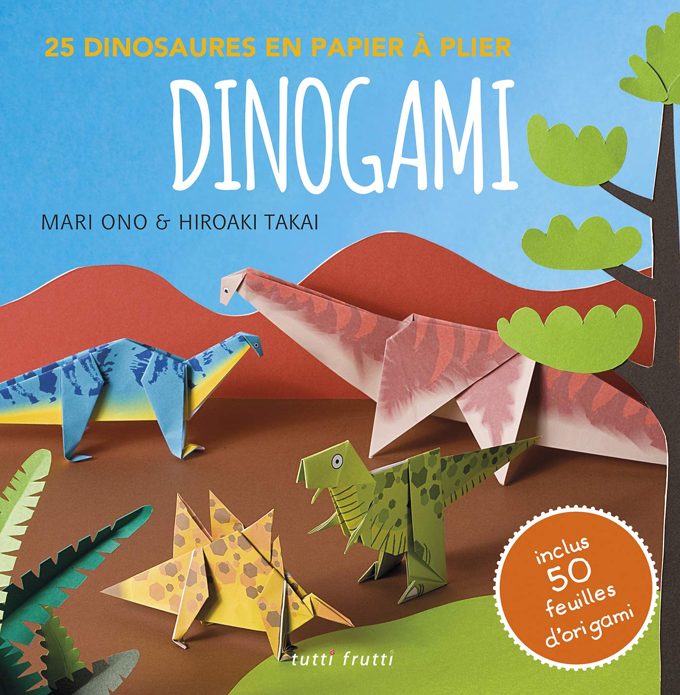 Dinogami: 25 dinosaures en papier à plier book
