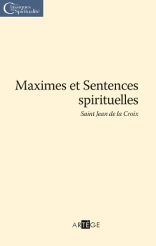 Maximes et Sentences spirituelles book