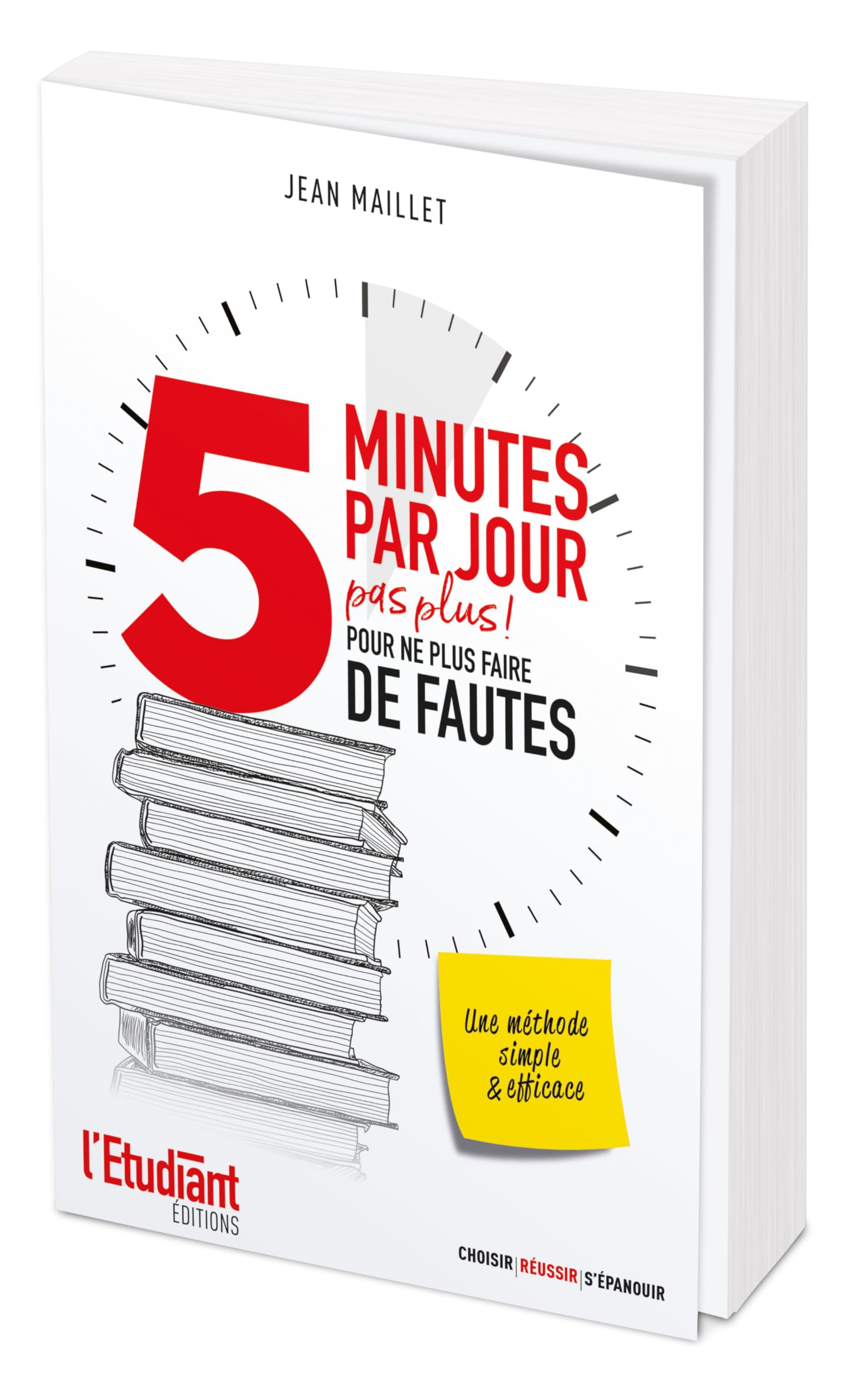 5 minutes par jour pas plus ! Pour ne plus faire de fautes Foreign Languages ​​& Dictionaries