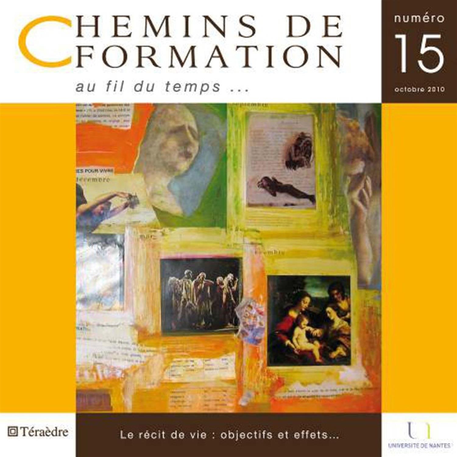 Chemins de formation n°15. Le récit de vie, objectifs et effets book