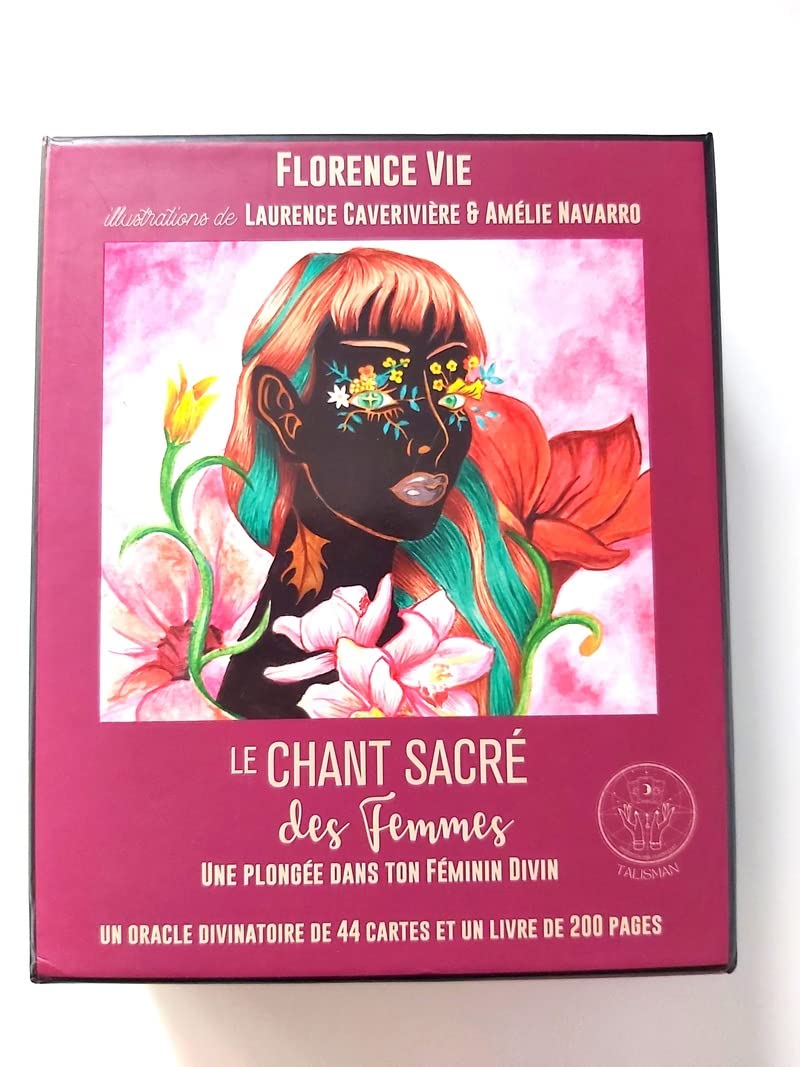 Le chant sacré des femmes - Oracle divinatoire: Coffret avec un oracle divinatoire de 44 cartes et un livre de 200 pages Religion & Esotericism