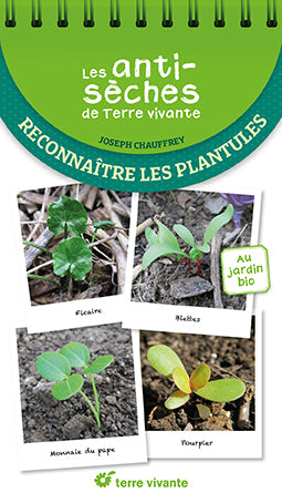 Reconnaître les plantules : au jardin bio book