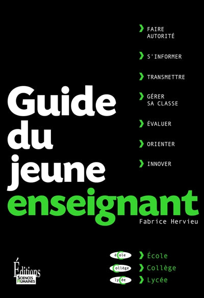 Product Image: Guide du jeune enseignant : école, collège, lycée