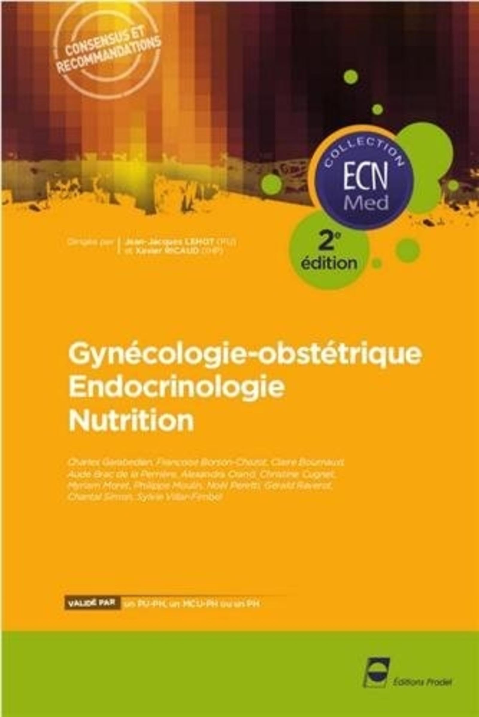 Gynécologie-obstétrique - Endocrinologie - Nutrition - 2e édition book