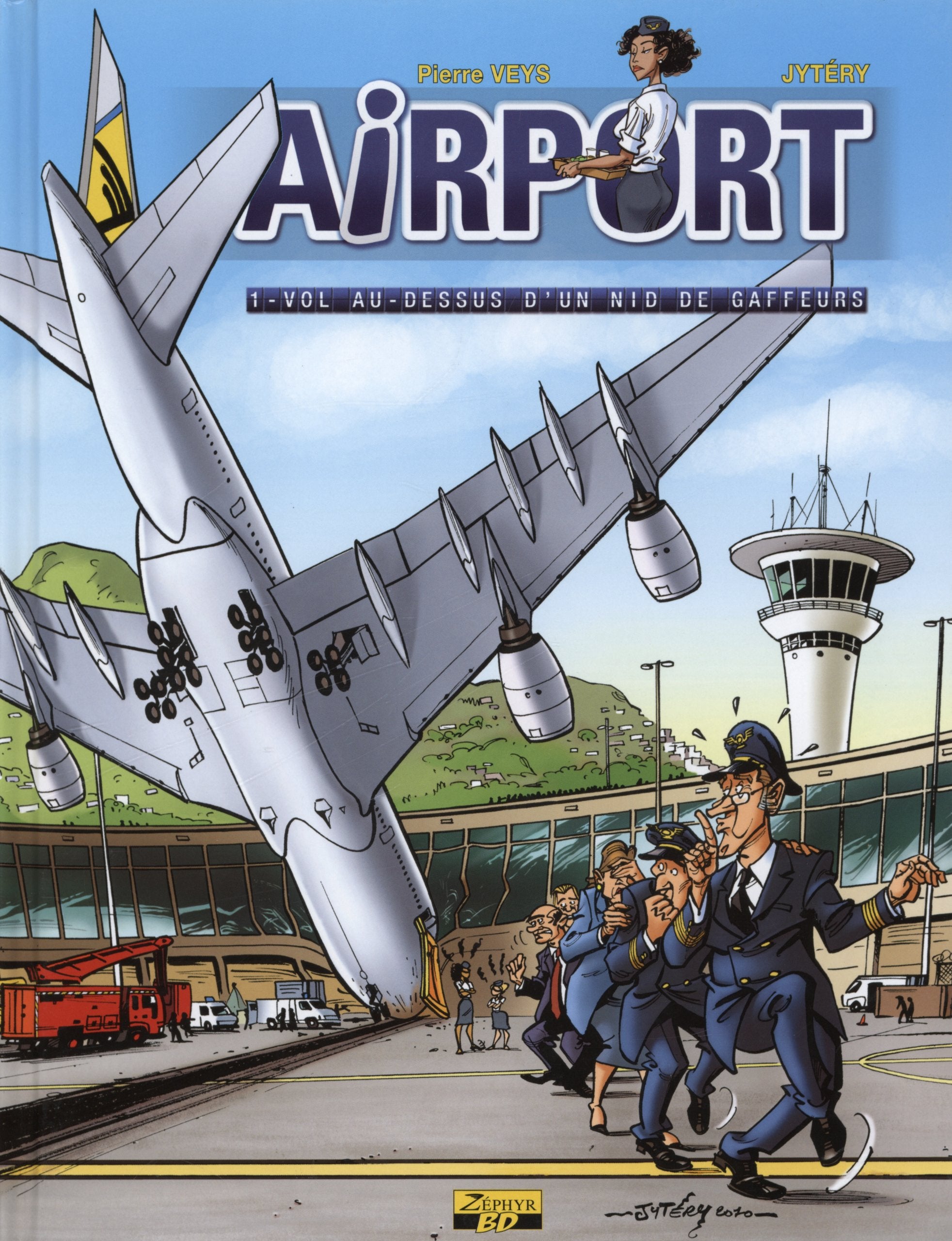 AIRPORT T01 VOL AU DESSUS D'UN NID DE GAFFEURS book