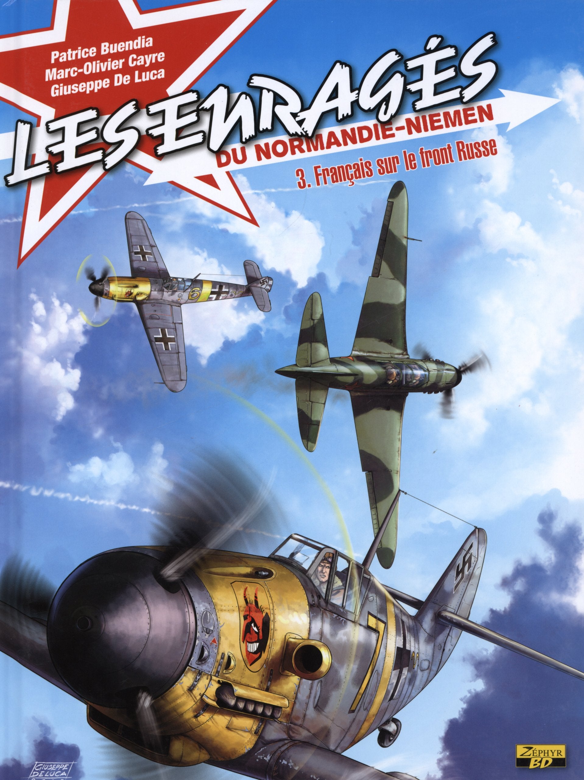 Enragés du Normandie-Niemen - Tome 3 - Français sur le front russe Manga